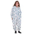 Snuggs Kids Blanket Onesie Petroleum Polar Bear